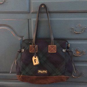 Dooney & Bourke Wool Tartan Shoulder Bag